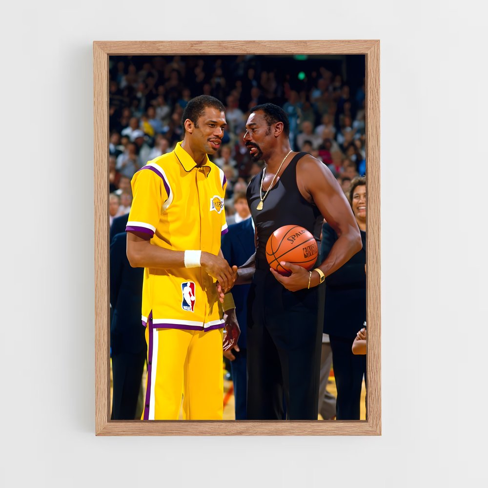 Poster Wilt de chamberlain – affiche Basketball (vue 4)